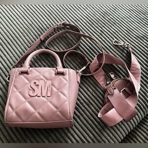 Steve Madden MAUVE Quilted Handbag
